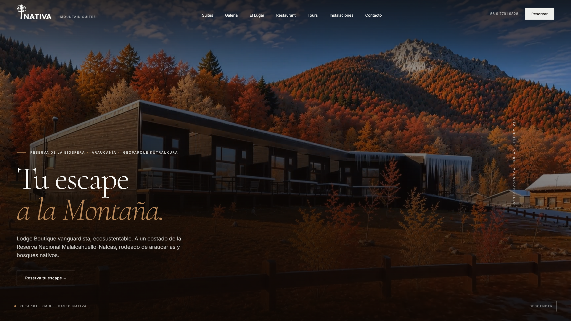 Nativa Mountain Suites — hero